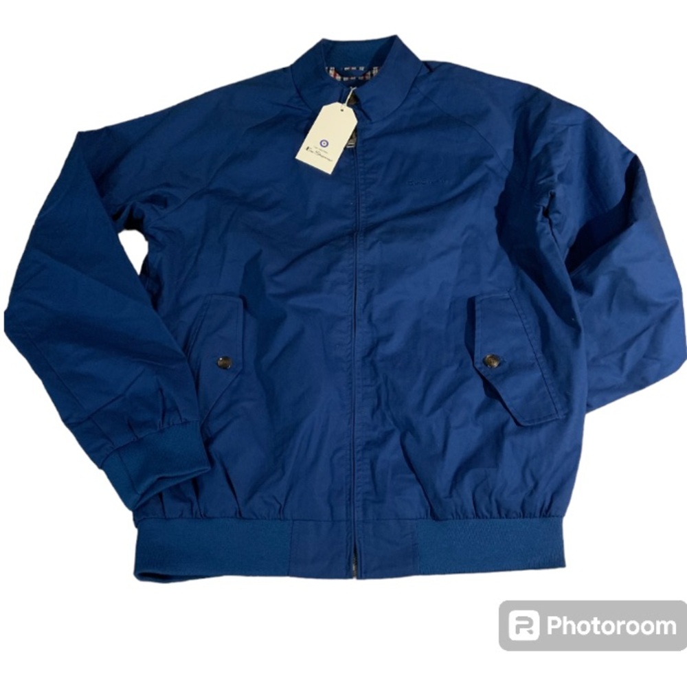 Ben Sherman Blue Bomber Jacket